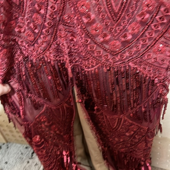 MNM COUTURE
NF BY NOUR N0293 DRESS burgundy - Picture 11 of 17